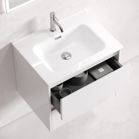 Тумба под раковину Sancos Libra LB60W 60х50 подвесная цвет белый